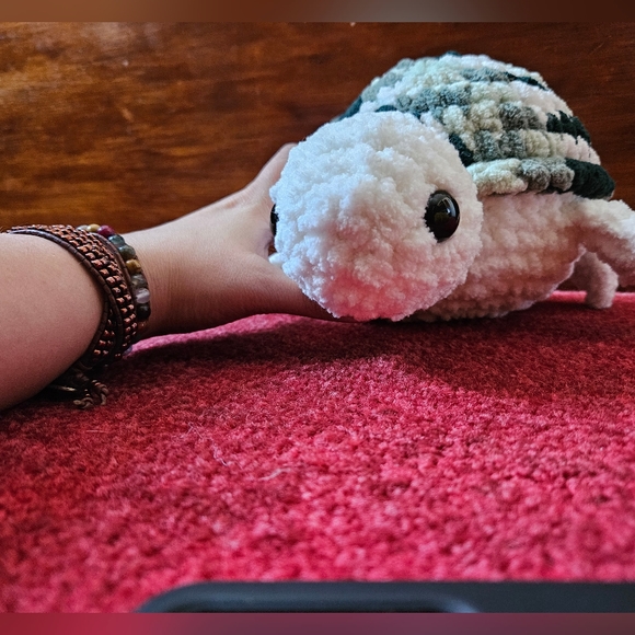 Crochet Chunky Turtle amigurumi doll - Picture 4 of 15